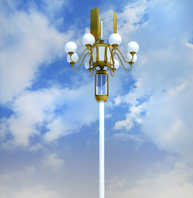 幸福路街道中华灯