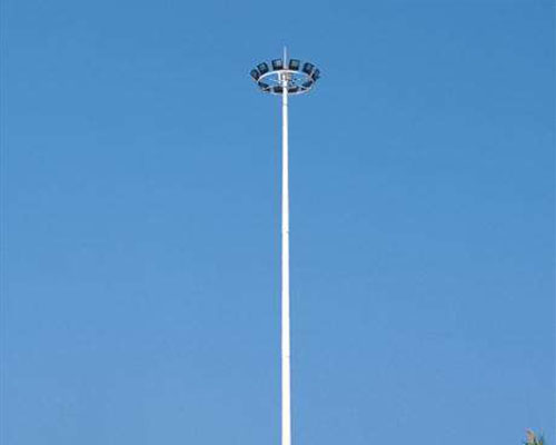 幸福路街道高杆灯