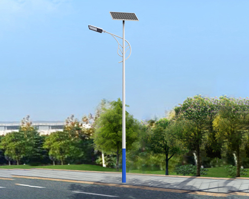 幸福路街道太阳能路灯