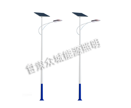 幸福路街道复兴号太阳能led路灯