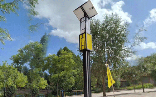 幸福路街道智慧路灯安装