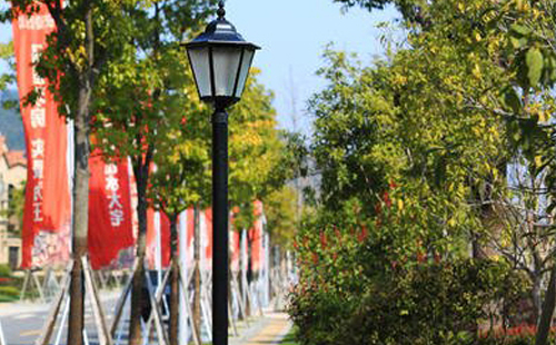 装幸福路街道庭院灯避坑指南：庭院路灯防雷接地要点