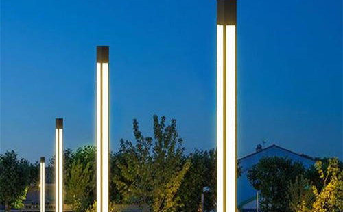 幸福路街道景观灯安装布局与照明设计技巧