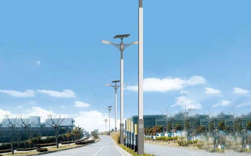 科学维护让太阳能幸福路街道LED路灯使用寿命突破15年